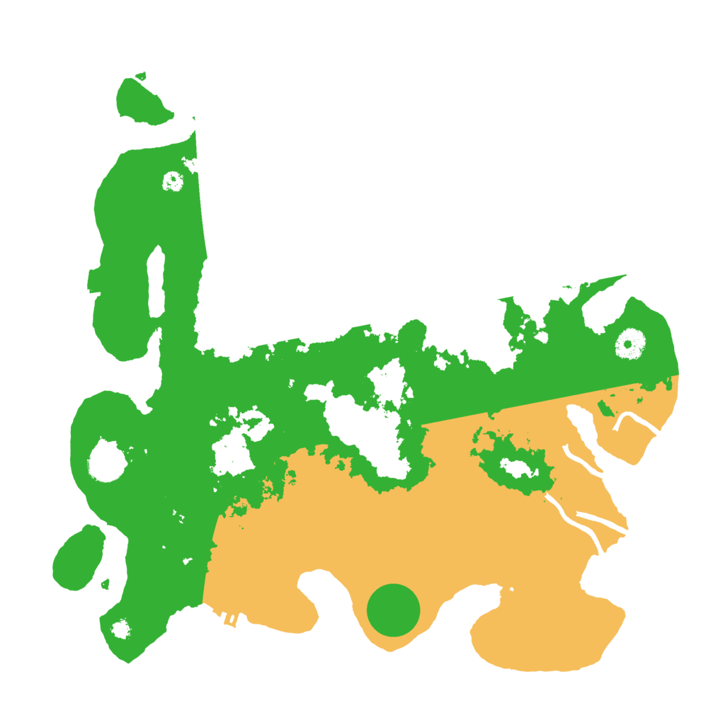 Biome Rust Map: Procedural Map, Size: 3600, Seed: 26381120