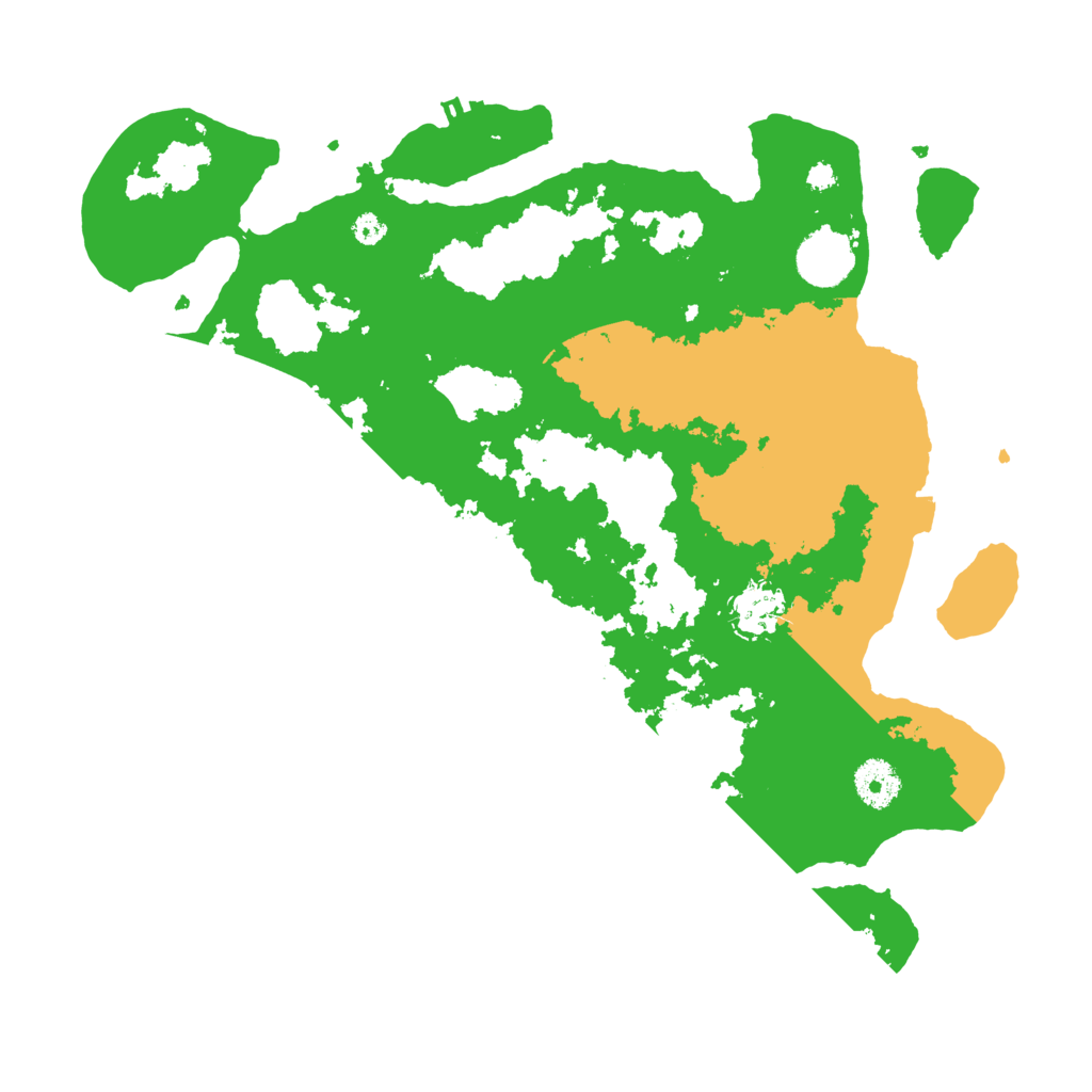 Biome Rust Map: Procedural Map, Size: 3550, Seed: 71284414