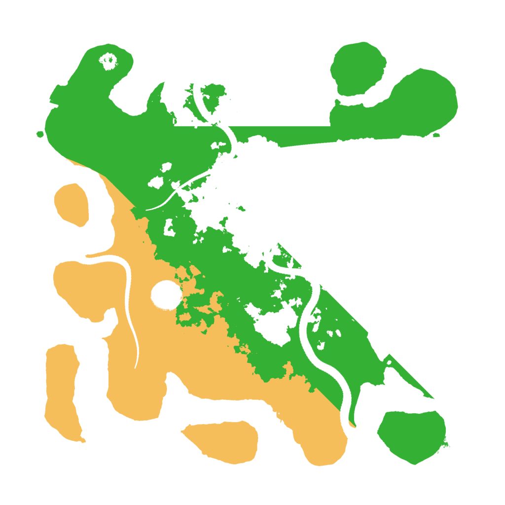 Biome Rust Map: Procedural Map, Size: 3000, Seed: 2009185806