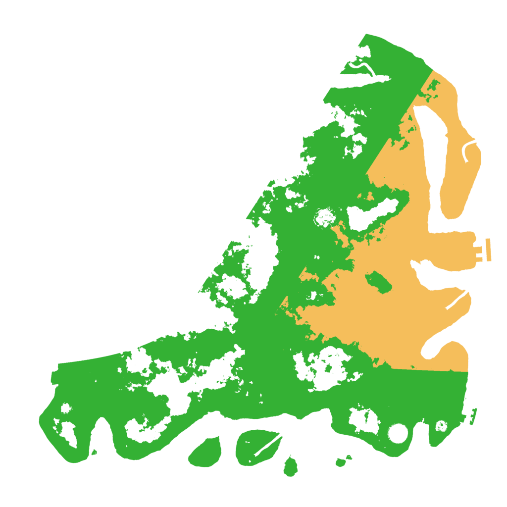 Biome Rust Map: Procedural Map, Size: 4500, Seed: 635386601