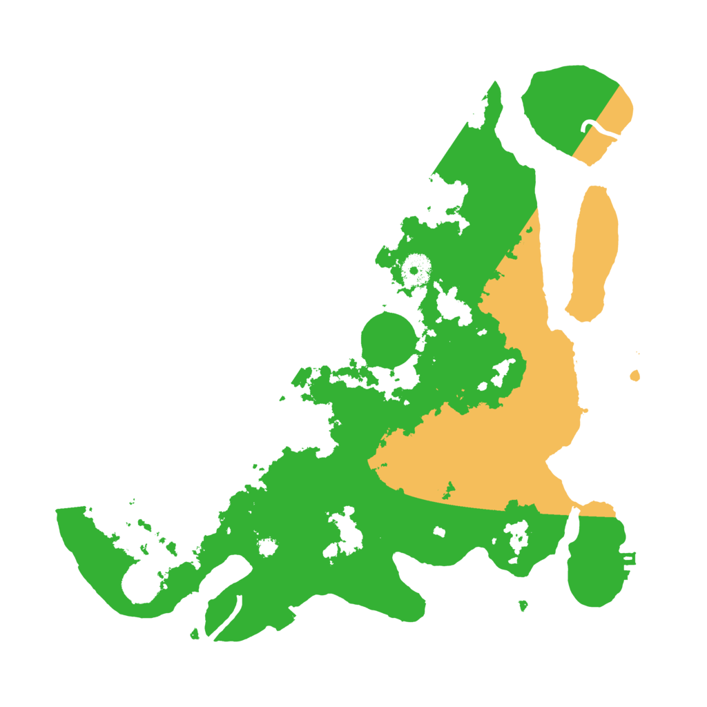 Biome Rust Map: Procedural Map, Size: 3400, Seed: 39214354