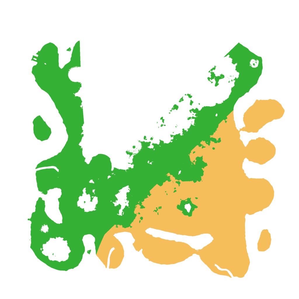 Biome Rust Map: Procedural Map, Size: 3500, Seed: 57672901