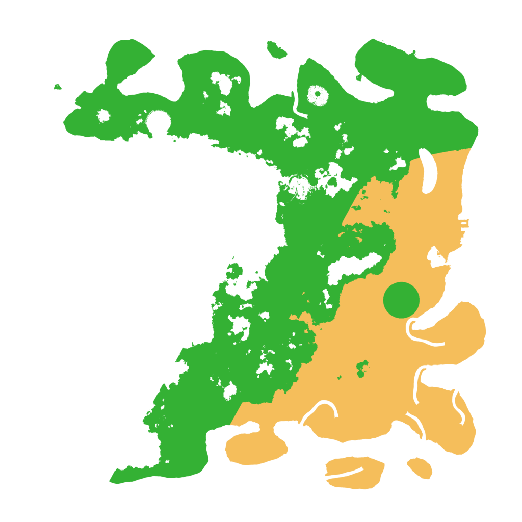 Biome Rust Map: Procedural Map, Size: 3800, Seed: 45856026