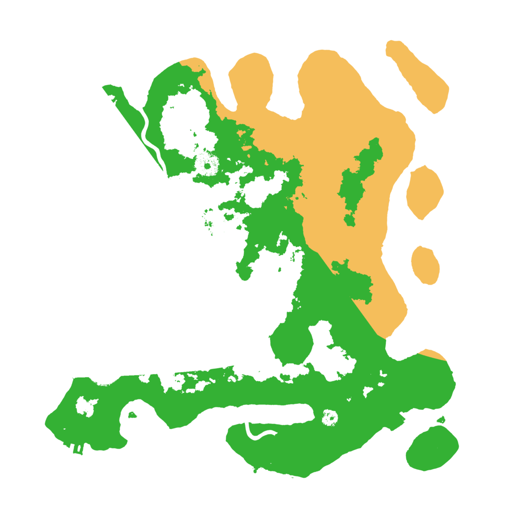 Biome Rust Map: Procedural Map, Size: 3250, Seed: 156630717