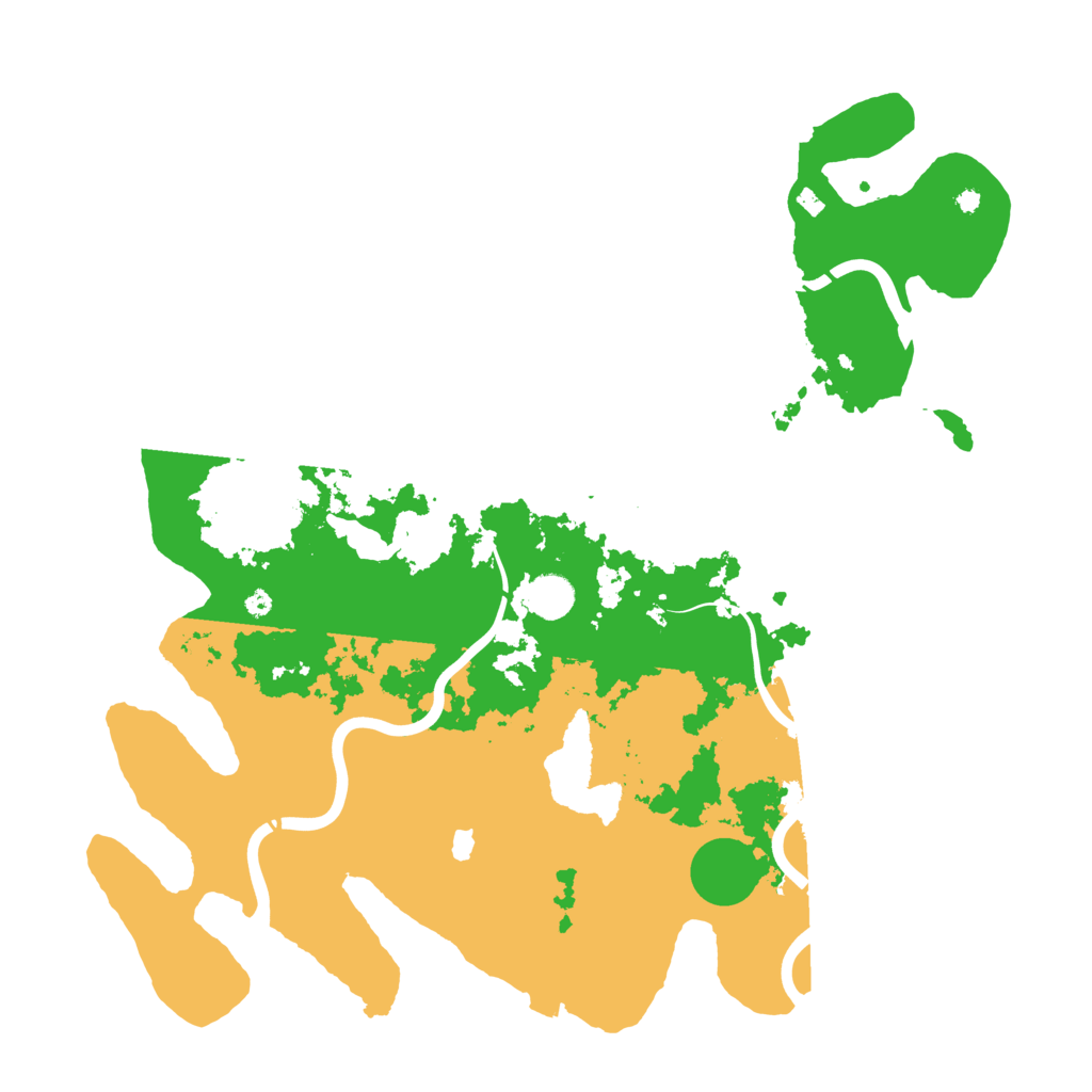 Biome Rust Map: Procedural Map, Size: 4250, Seed: 610145685