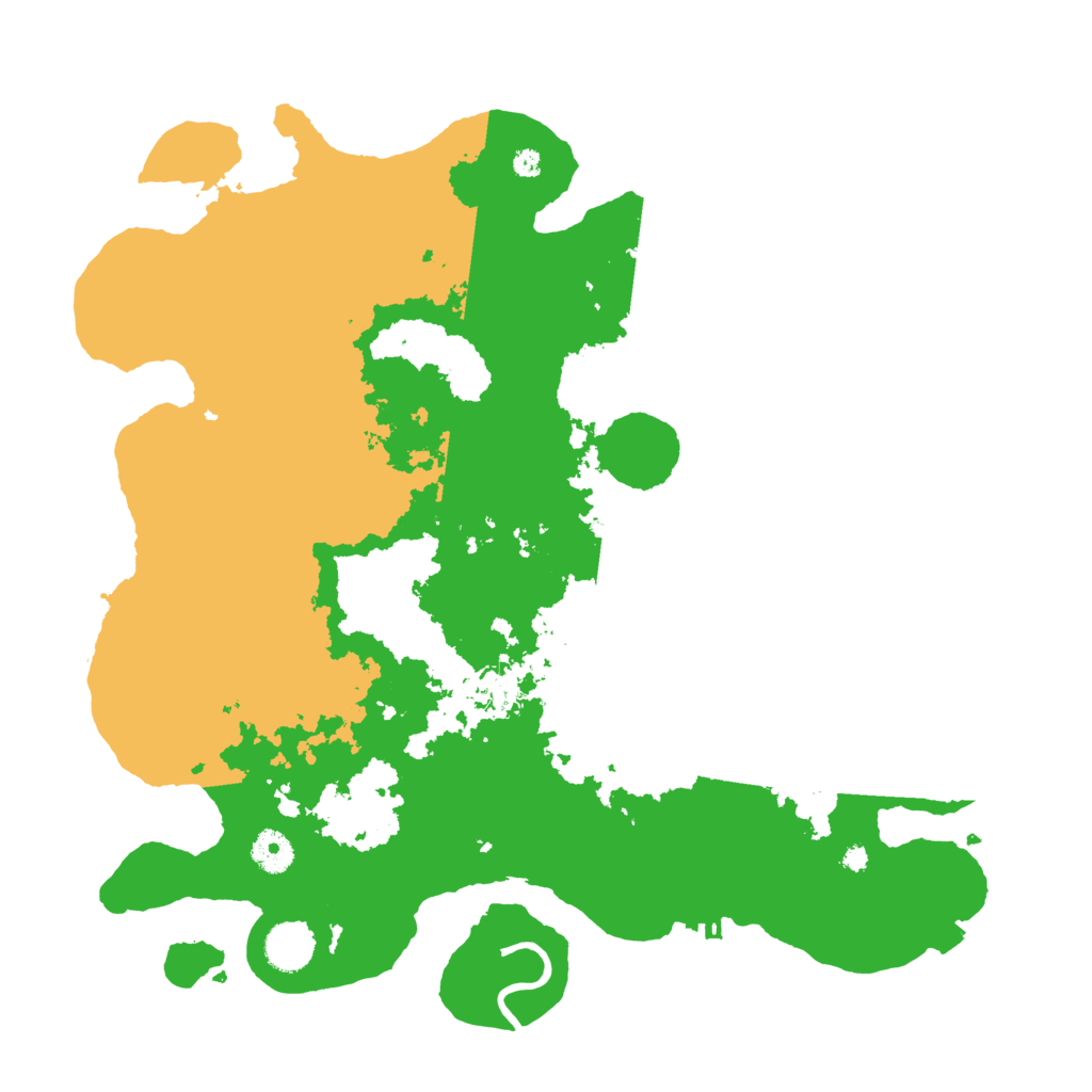 Biome Rust Map: Procedural Map, Size: 3950, Seed: 1801865114