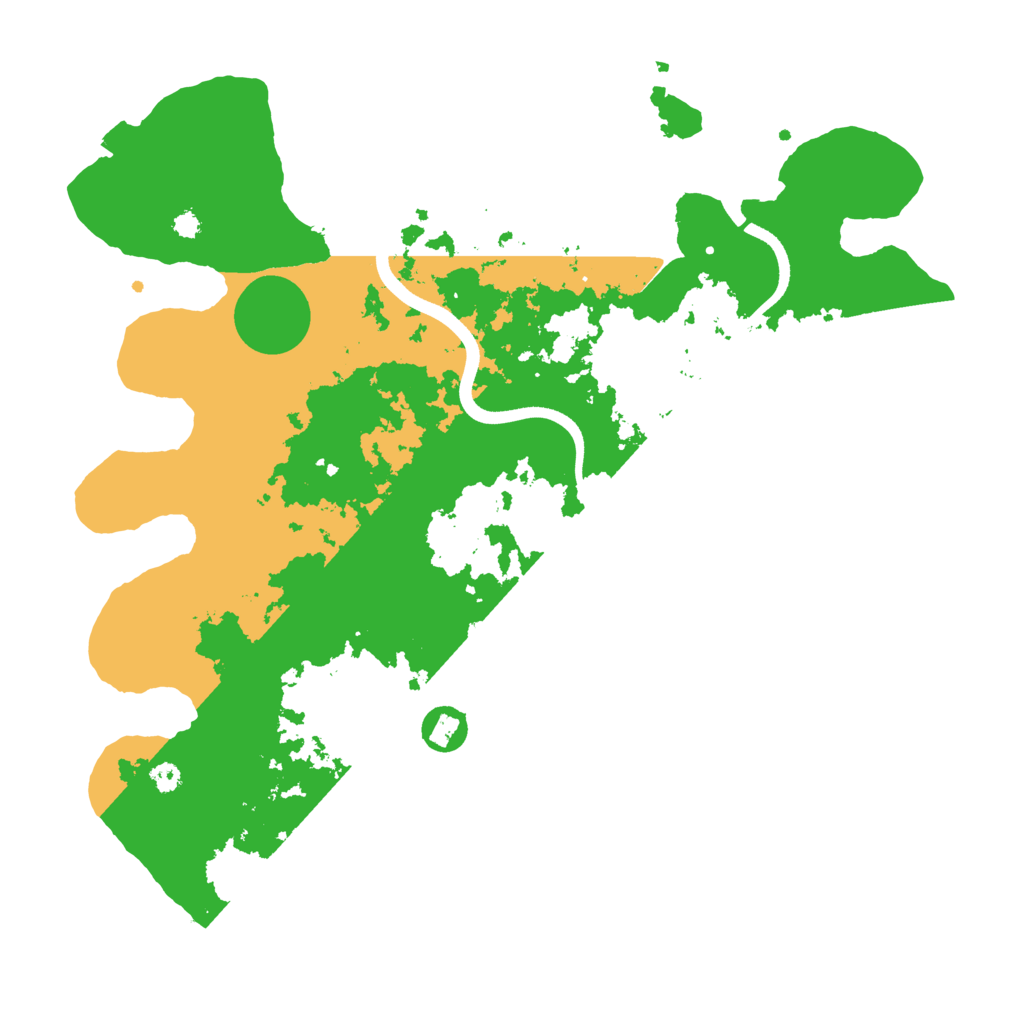 Biome Rust Map: Procedural Map, Size: 3550, Seed: 81971339