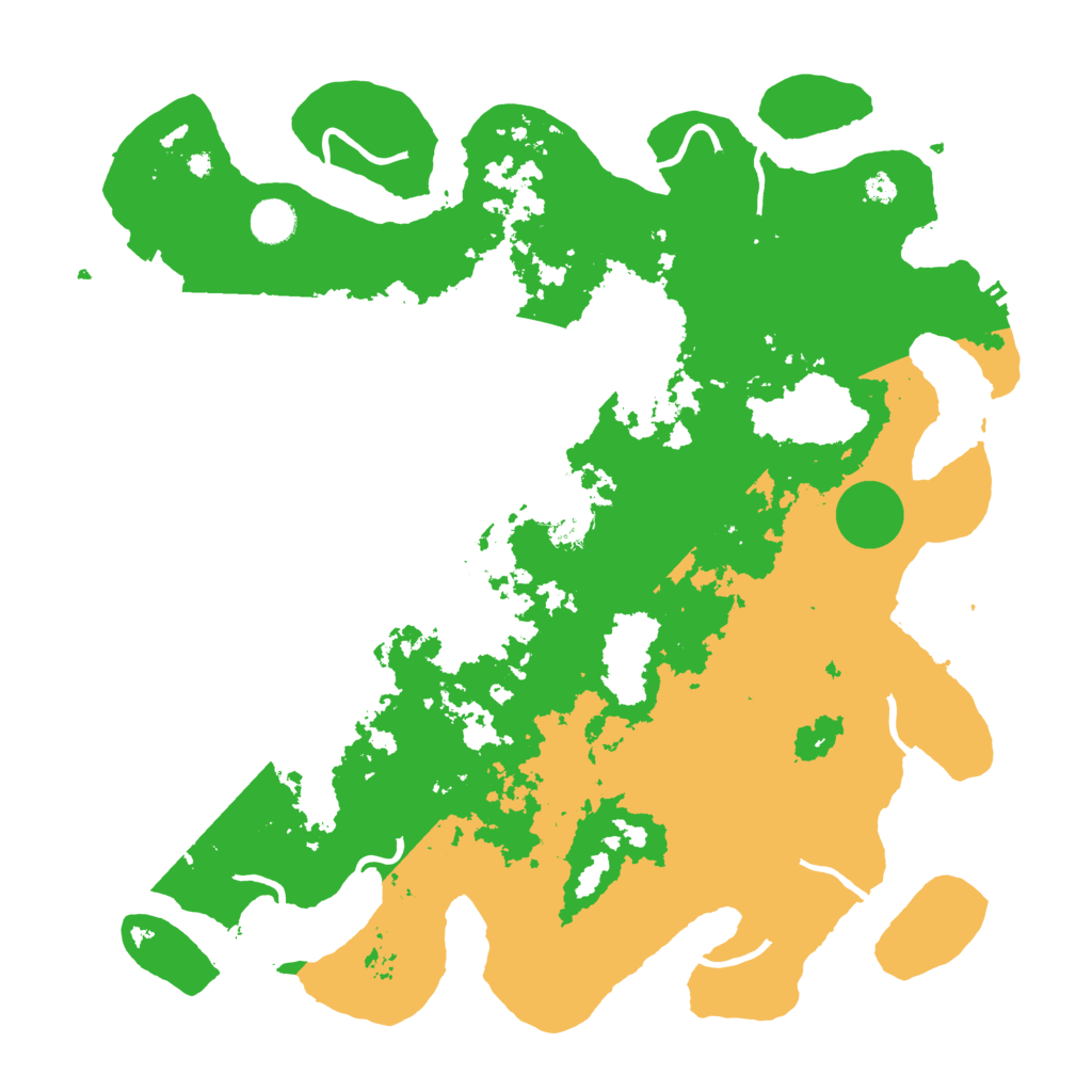 Biome Rust Map: Procedural Map, Size: 4250, Seed: 29006