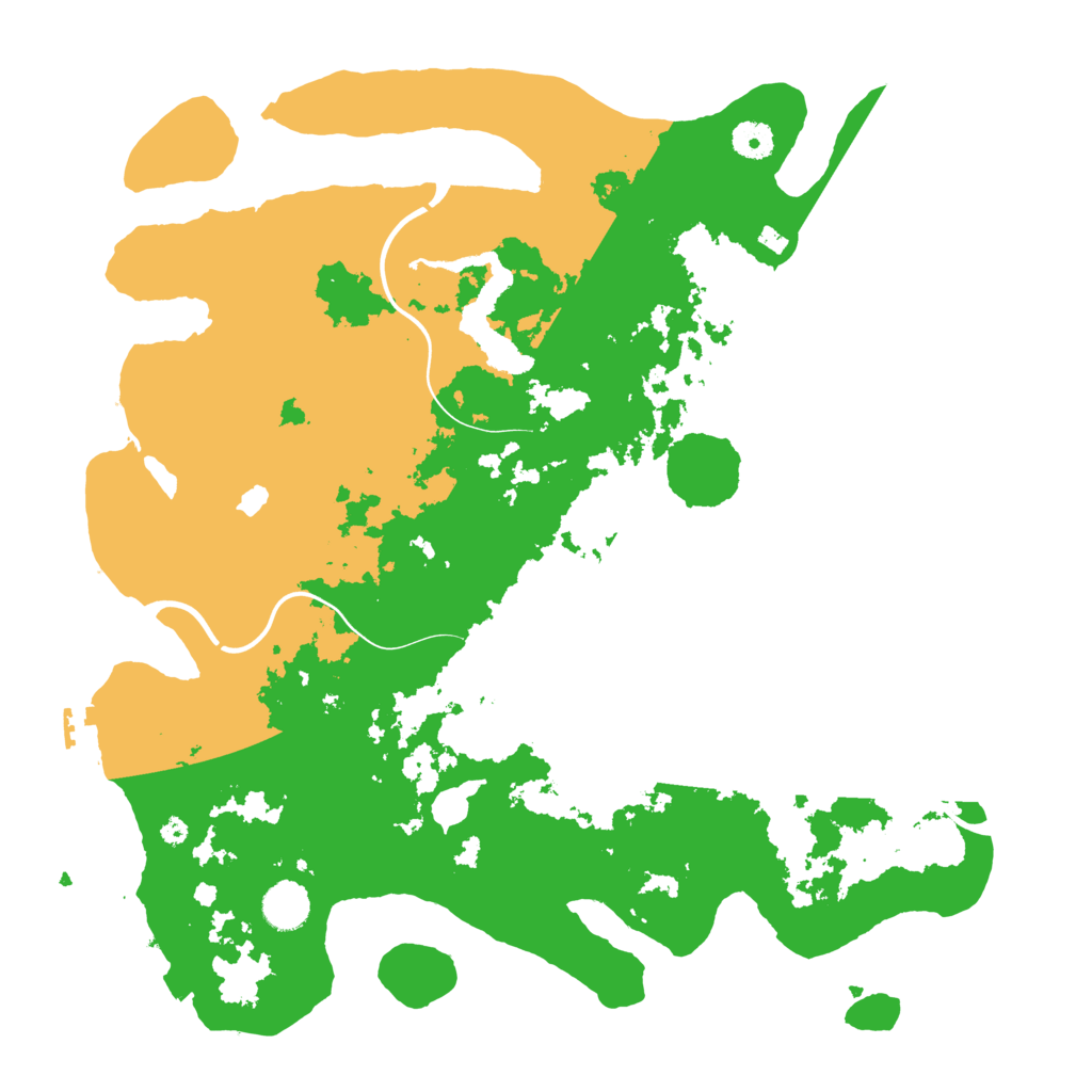 Biome Rust Map: Procedural Map, Size: 4100, Seed: 78705344