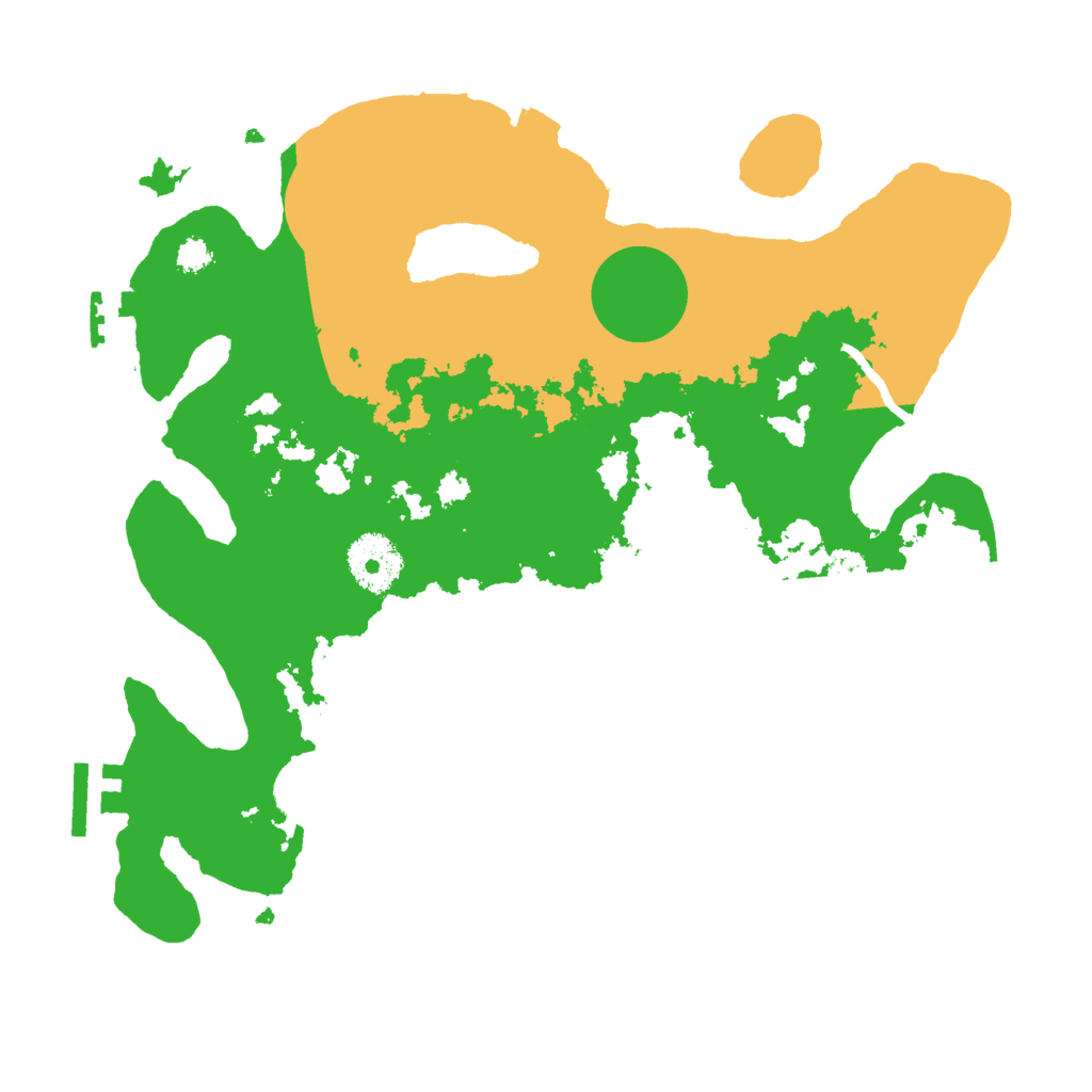 Biome Rust Map: Procedural Map, Size: 3000, Seed: 897064781