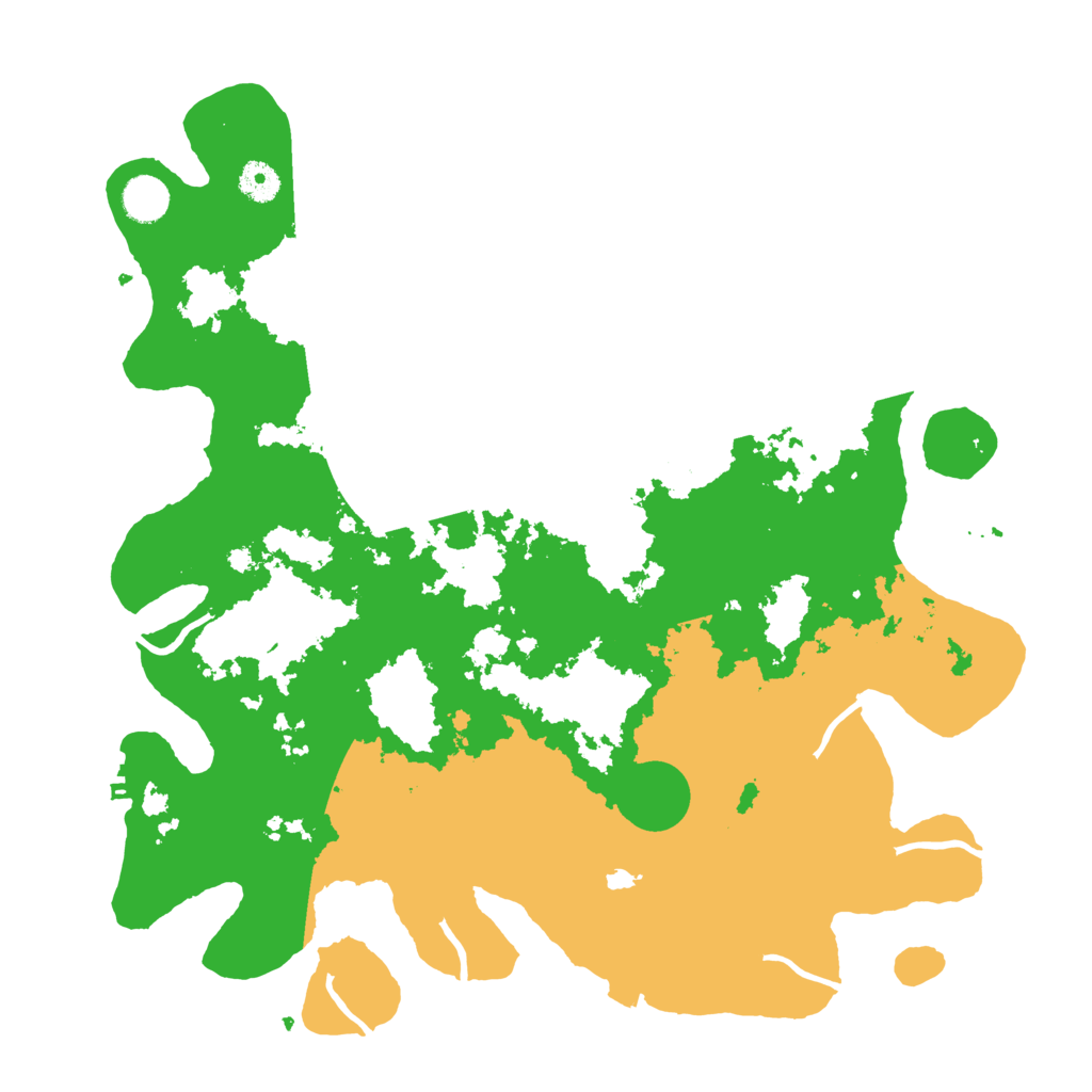 Biome Rust Map: Procedural Map, Size: 4100, Seed: 18004479