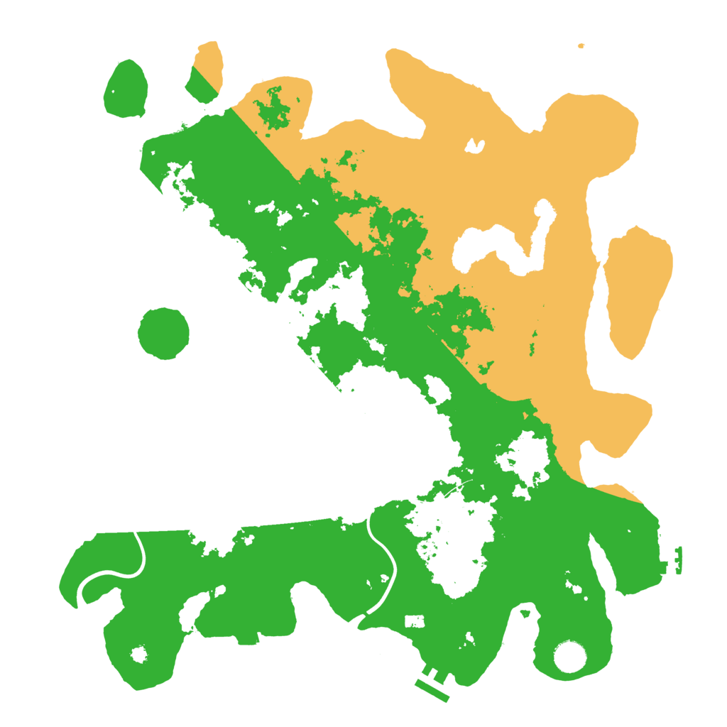 Biome Rust Map: Procedural Map, Size: 4000, Seed: 1557395657