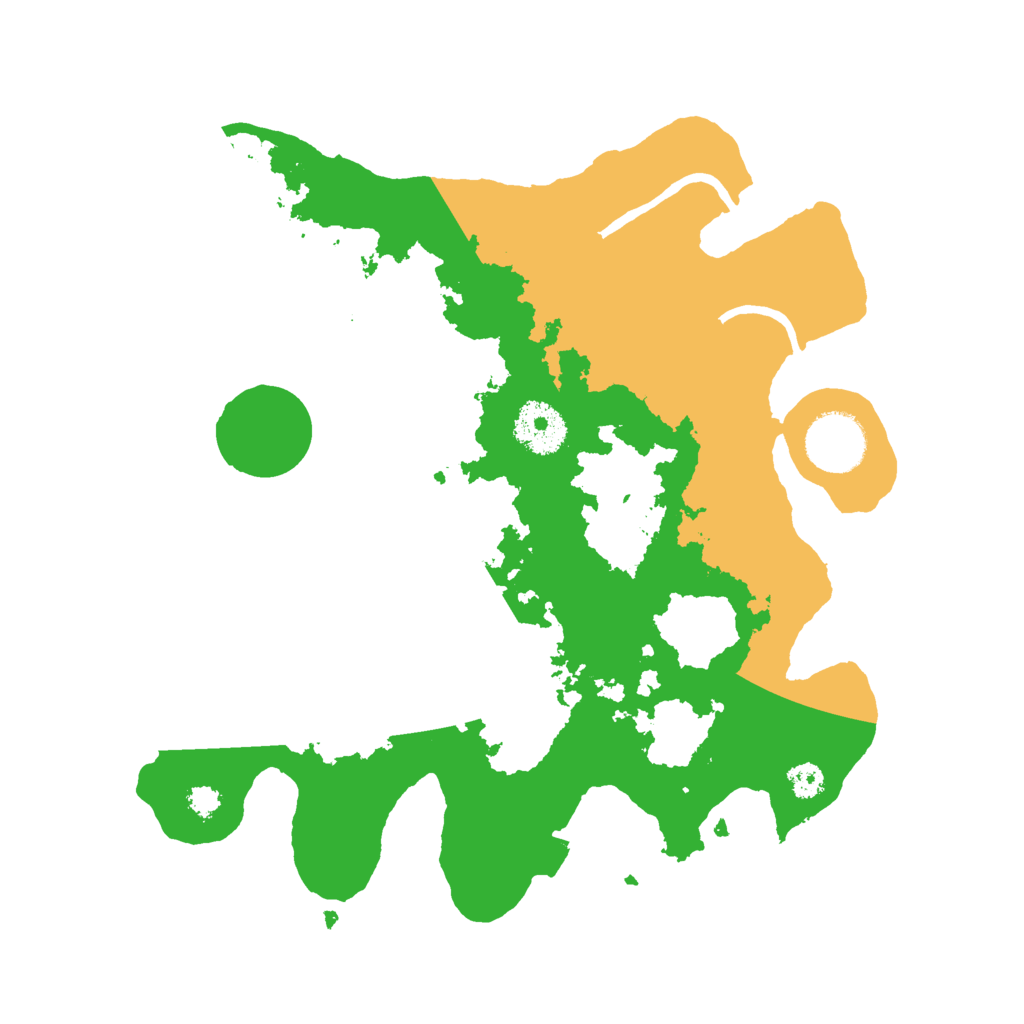 Biome Rust Map: Procedural Map, Size: 3000, Seed: 14033