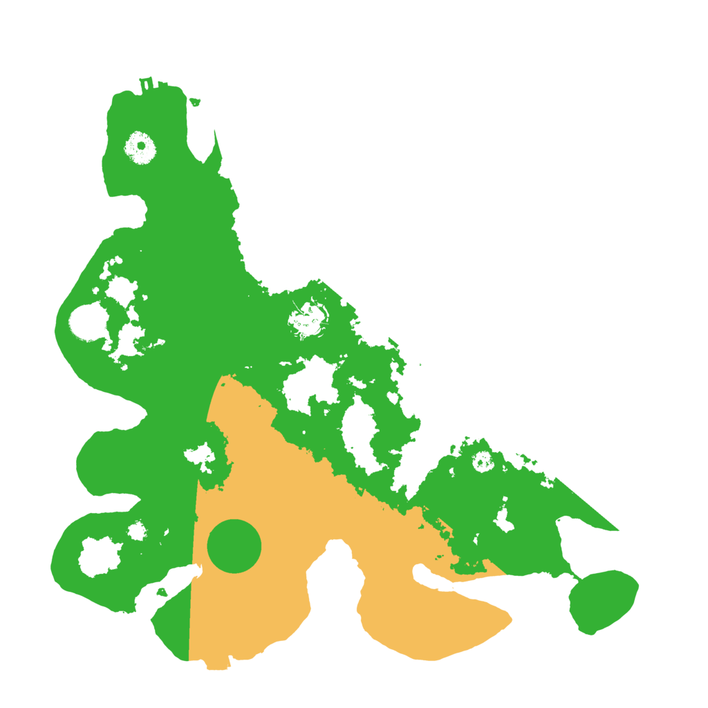 Biome Rust Map: Procedural Map, Size: 3450, Seed: 59696130