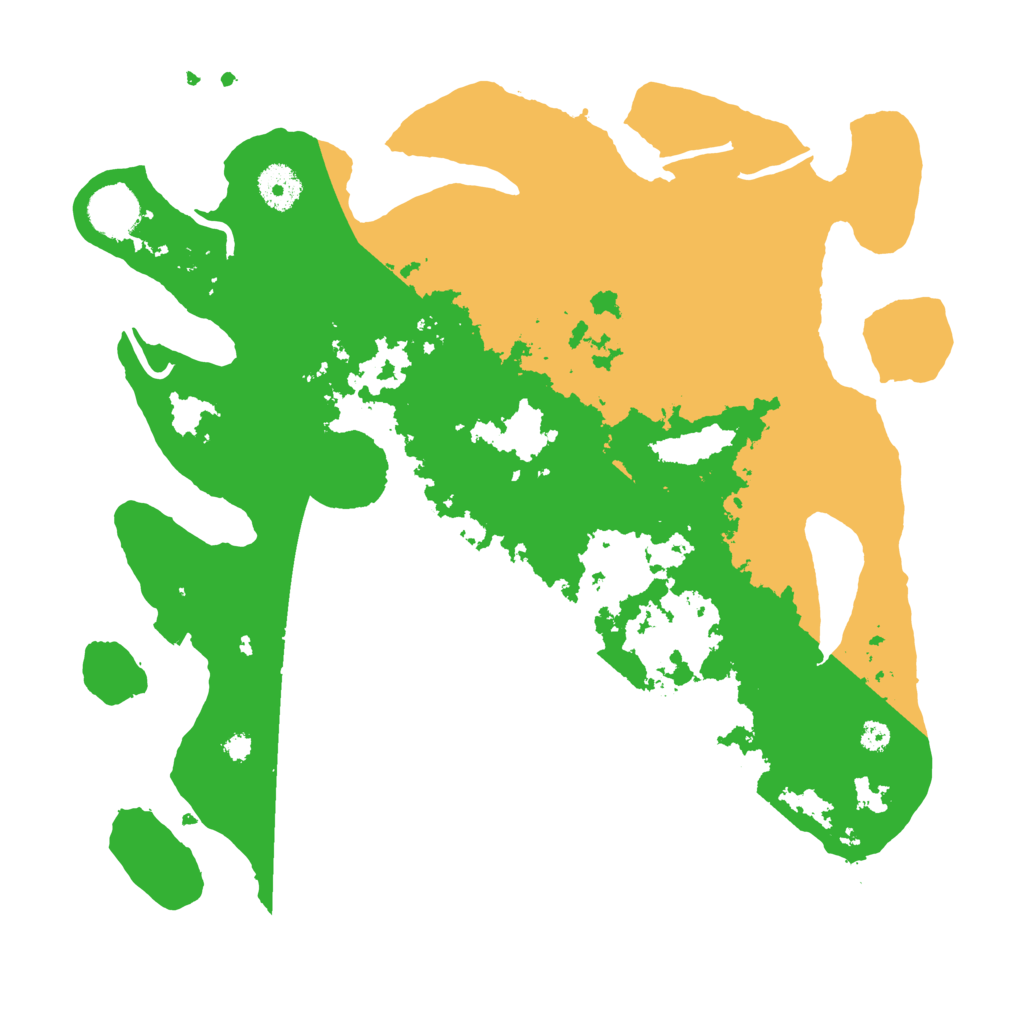 Biome Rust Map: Procedural Map, Size: 3550, Seed: 29903828