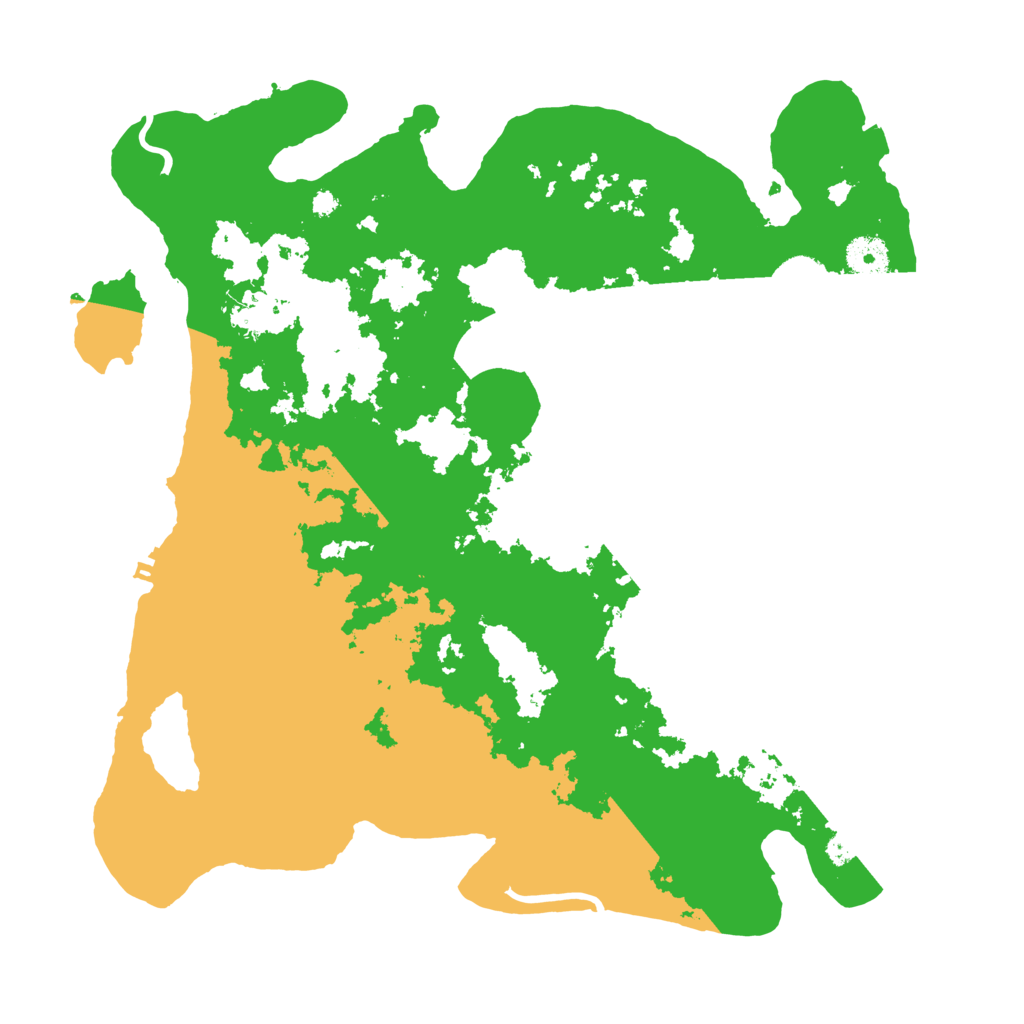Biome Rust Map: Procedural Map, Size: 3750, Seed: 232225