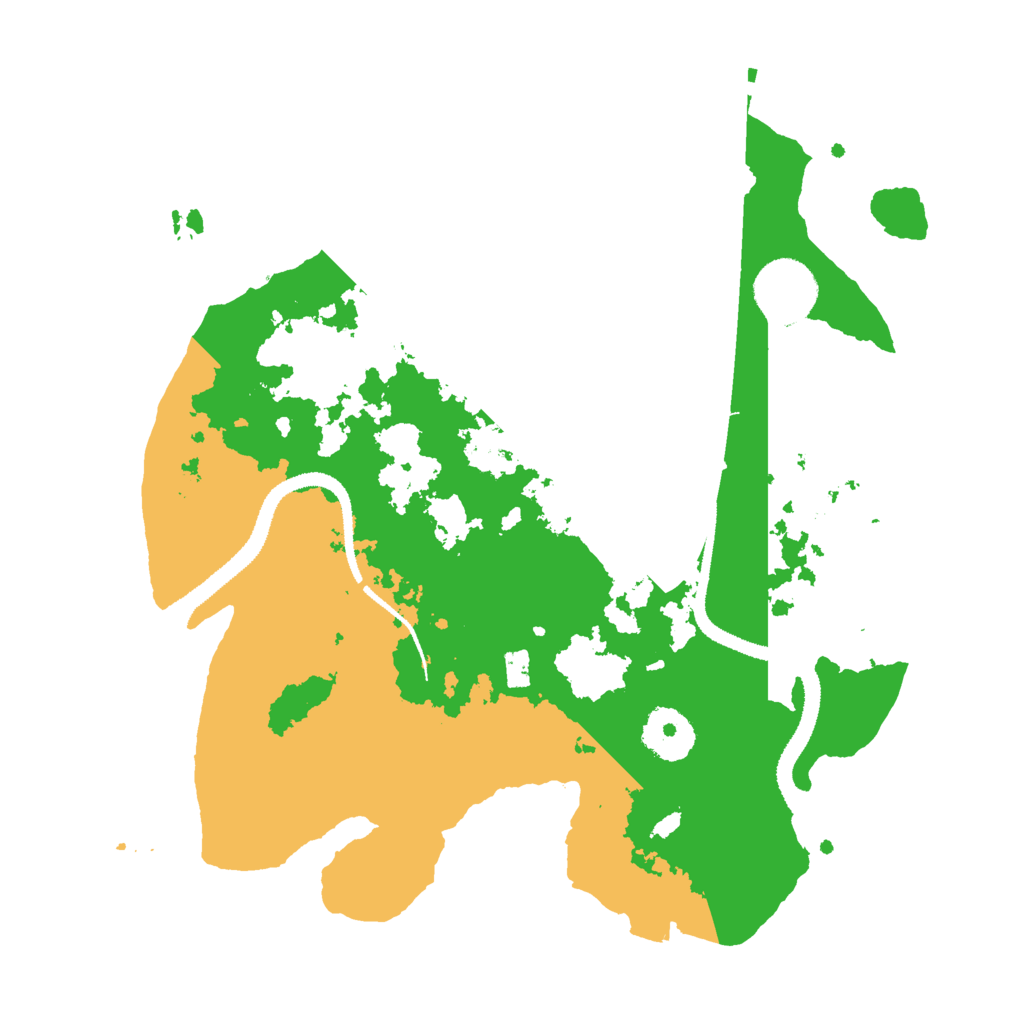 Biome Rust Map: Procedural Map, Size: 3000, Seed: 731063677