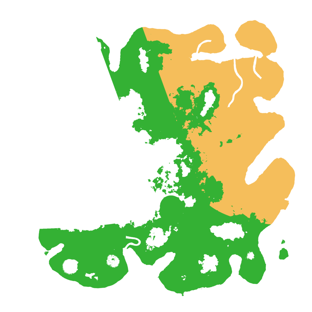 Biome Rust Map: Procedural Map, Size: 3750, Seed: 407051
