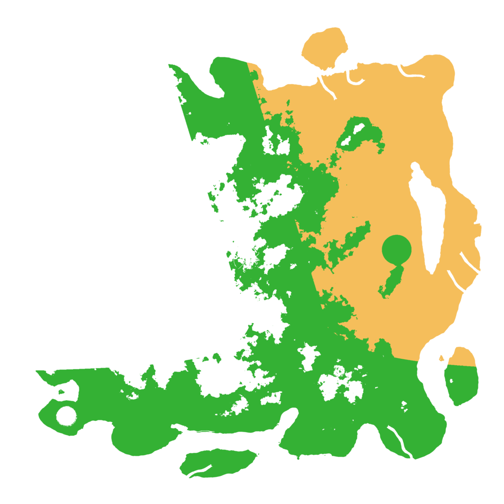Biome Rust Map: Procedural Map, Size: 4500, Seed: 1865410