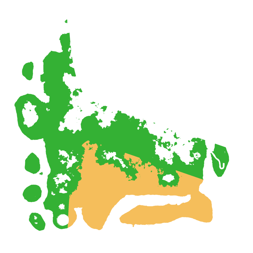 Biome Rust Map: Procedural Map, Size: 3900, Seed: 77379478