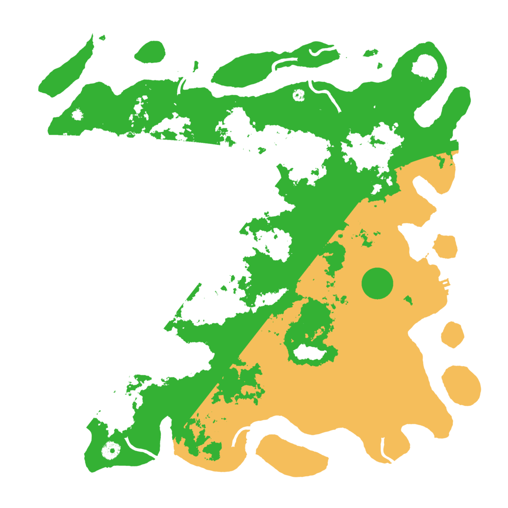 Biome Rust Map: Procedural Map, Size: 4250, Seed: 354688490