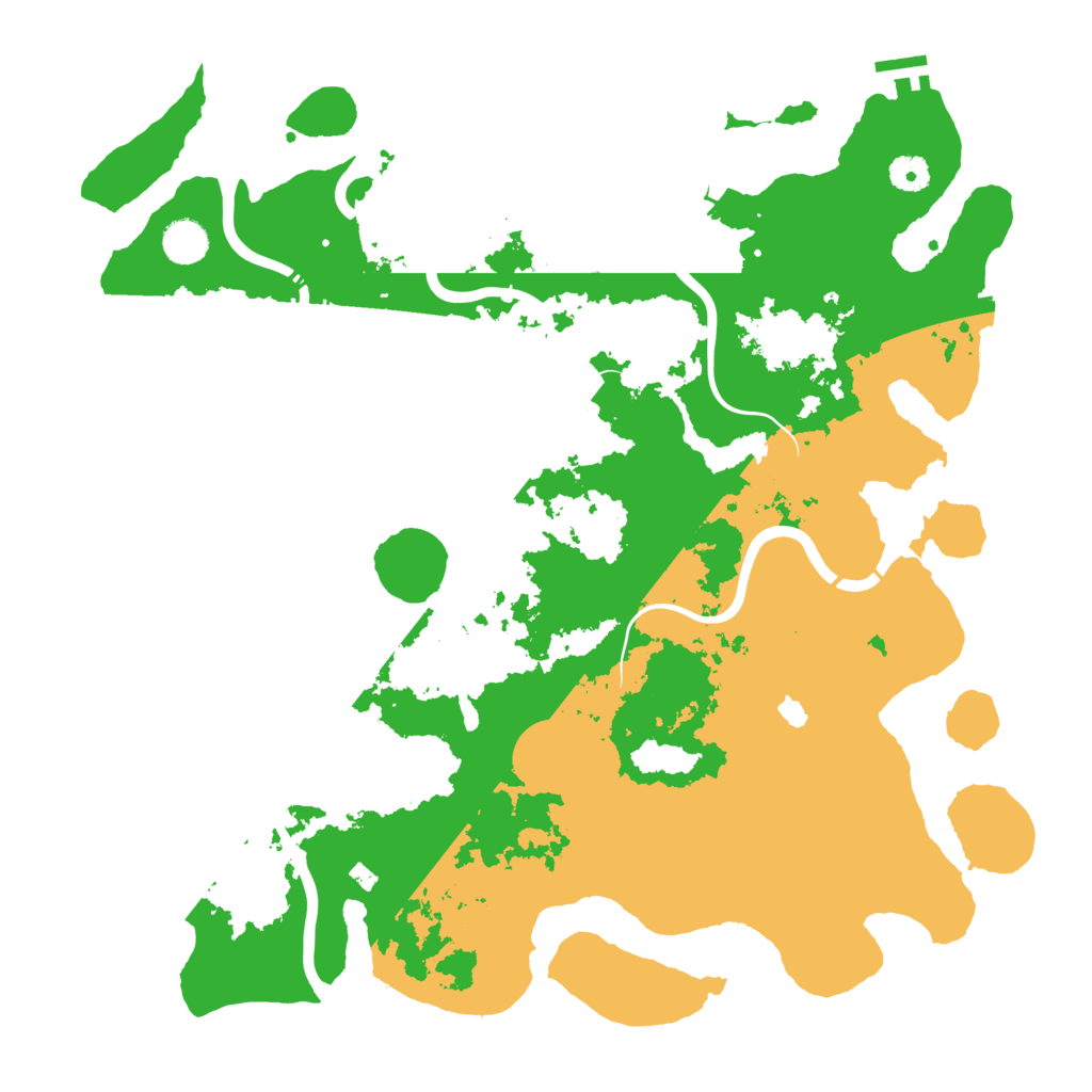 Biome Rust Map: Procedural Map, Size: 4250, Seed: 354688490