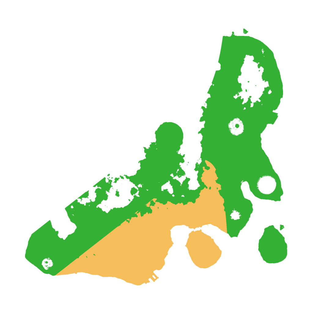 Biome Rust Map: Procedural Map, Size: 3000, Seed: 203937770