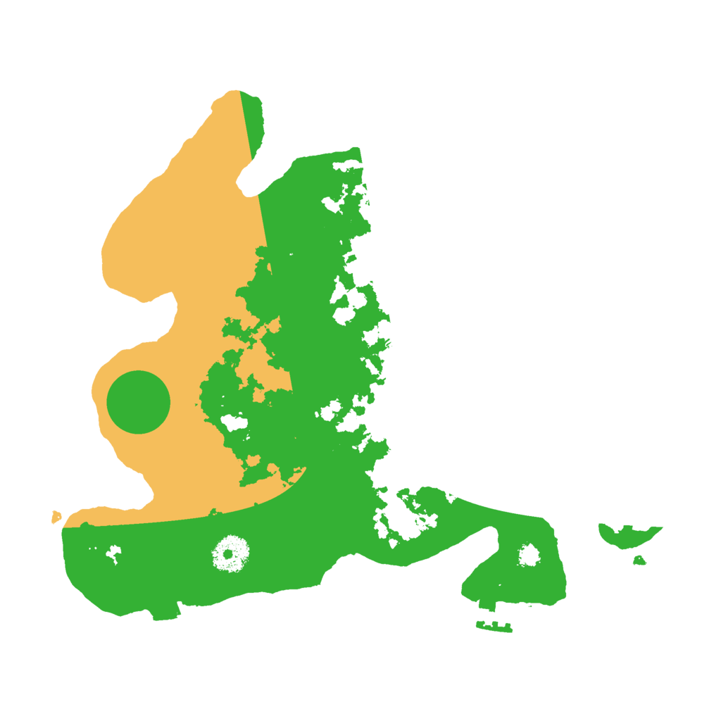 Biome Rust Map: Procedural Map, Size: 3000, Seed: 993635686