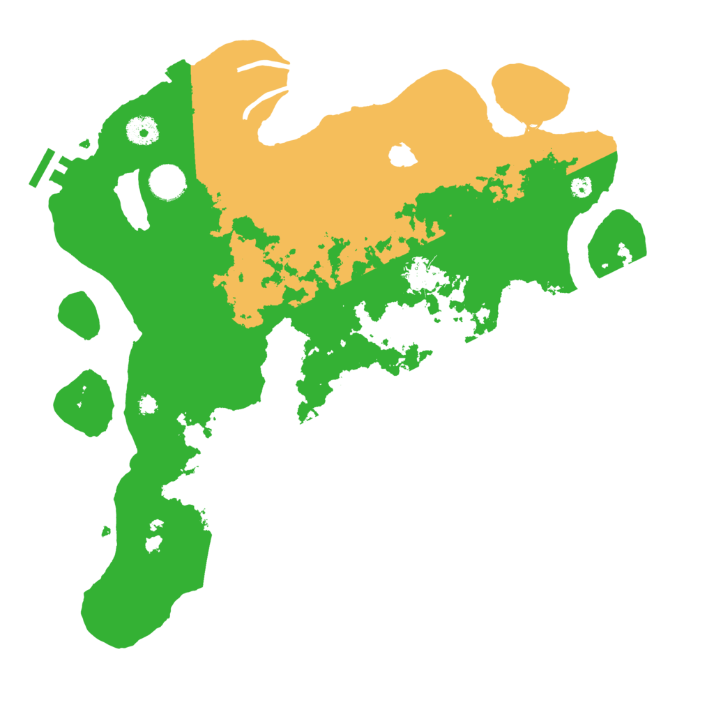 Biome Rust Map: Procedural Map, Size: 3500, Seed: 1555916833