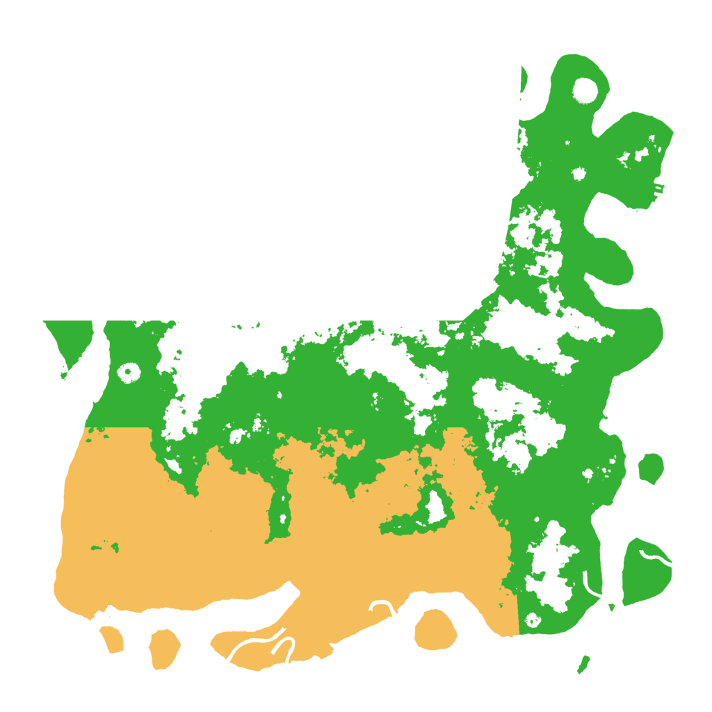 Biome Rust Map: Procedural Map, Size: 5000, Seed: 133732