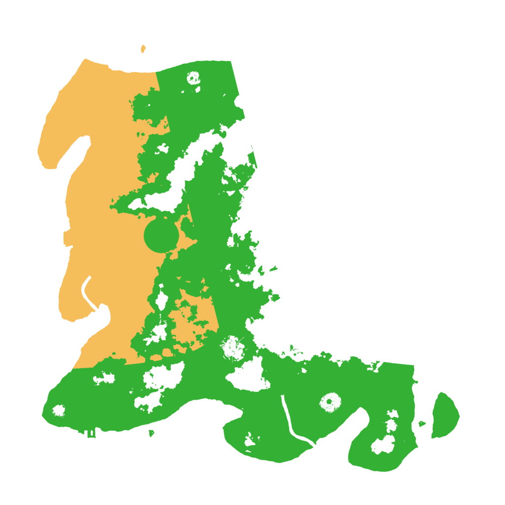 Biome Rust Map: Procedural Map, Size: 3850, Seed: 58939420
