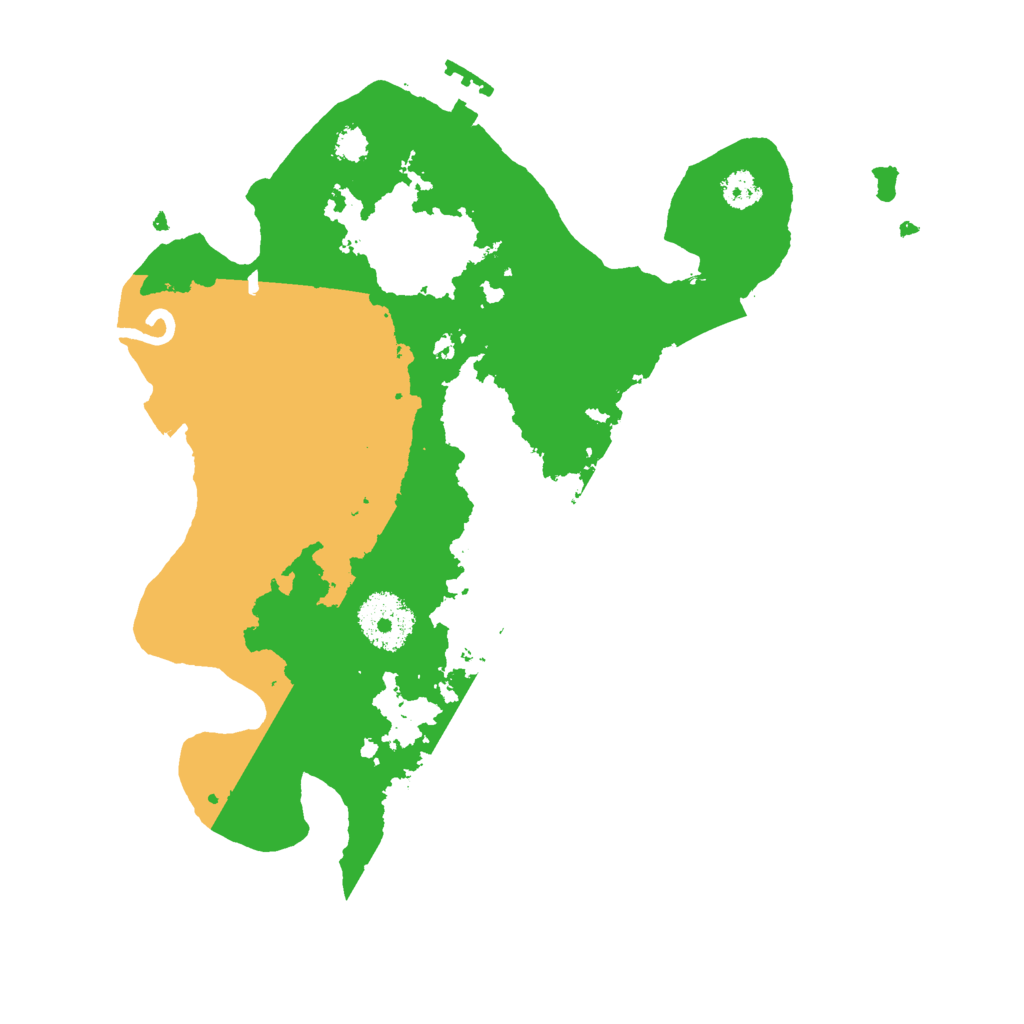 Biome Rust Map: Procedural Map, Size: 2800, Seed: 1843846319