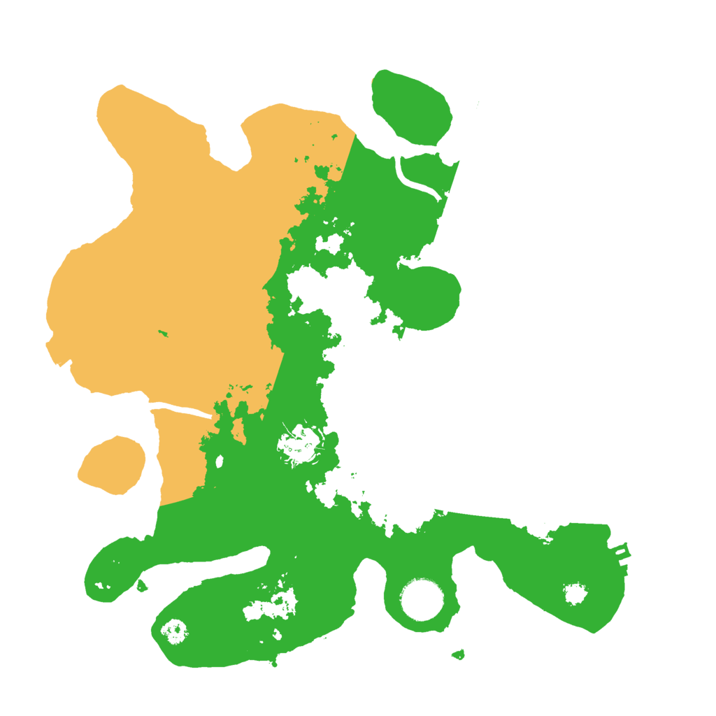 Biome Rust Map: Procedural Map, Size: 3000, Seed: 98068697