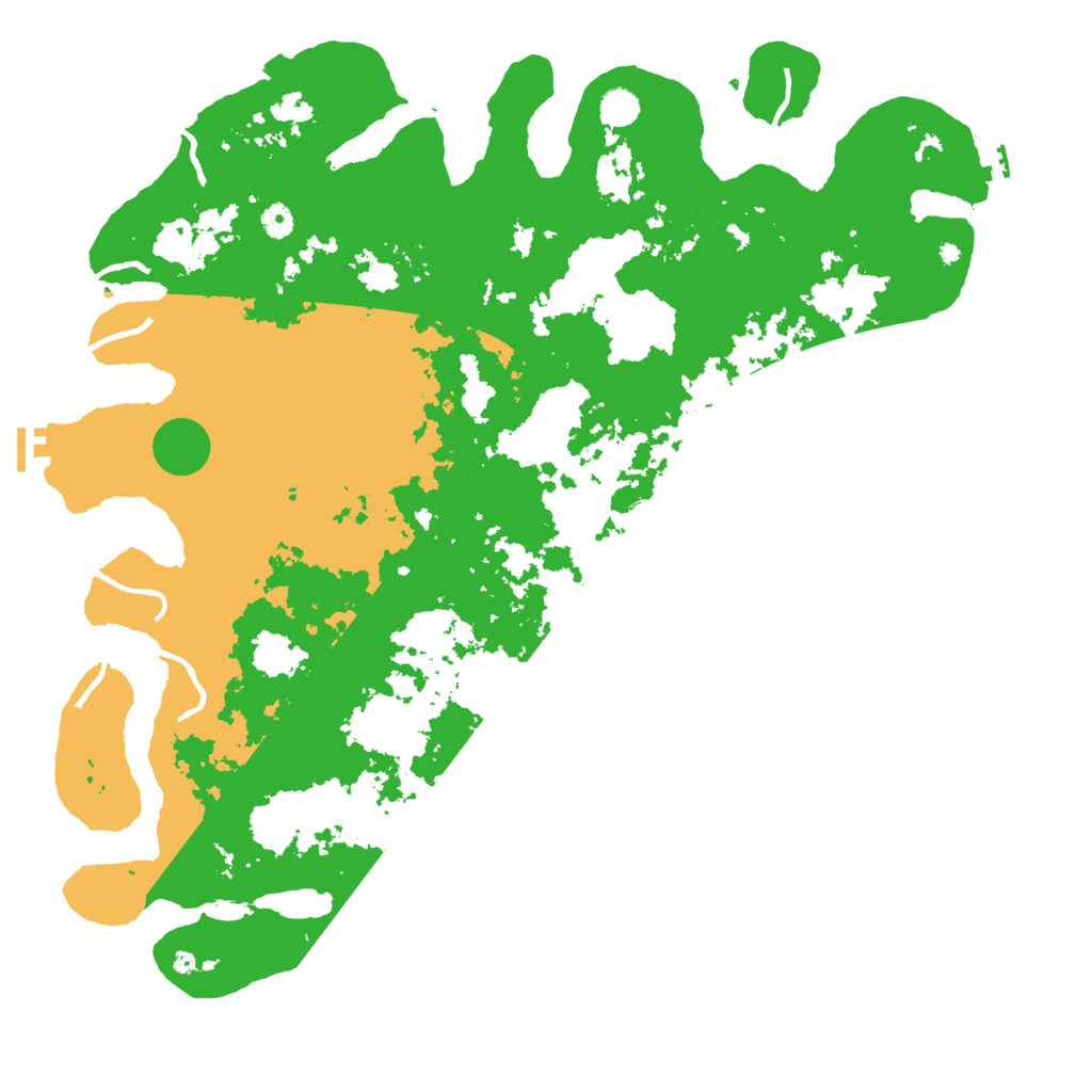 Biome Rust Map: Procedural Map, Size: 5000, Seed: 742848690