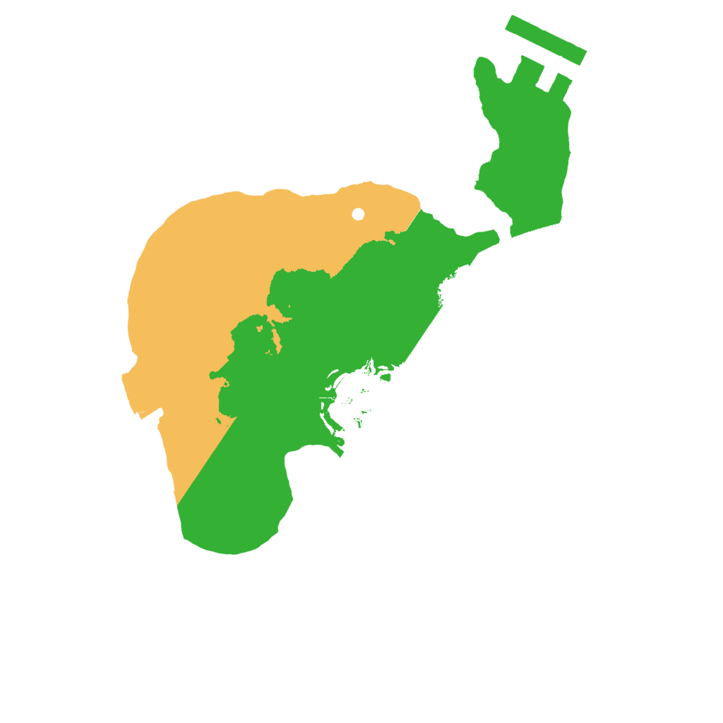 Biome Rust Map: Procedural Map, Size: 1750, Seed: 234345345