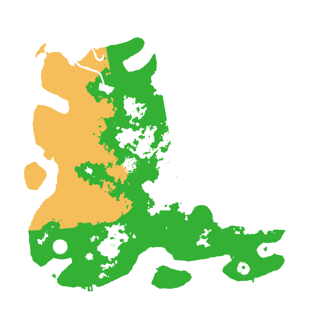Biome Rust Map: Procedural Map, Size: 3800, Seed: 96433709