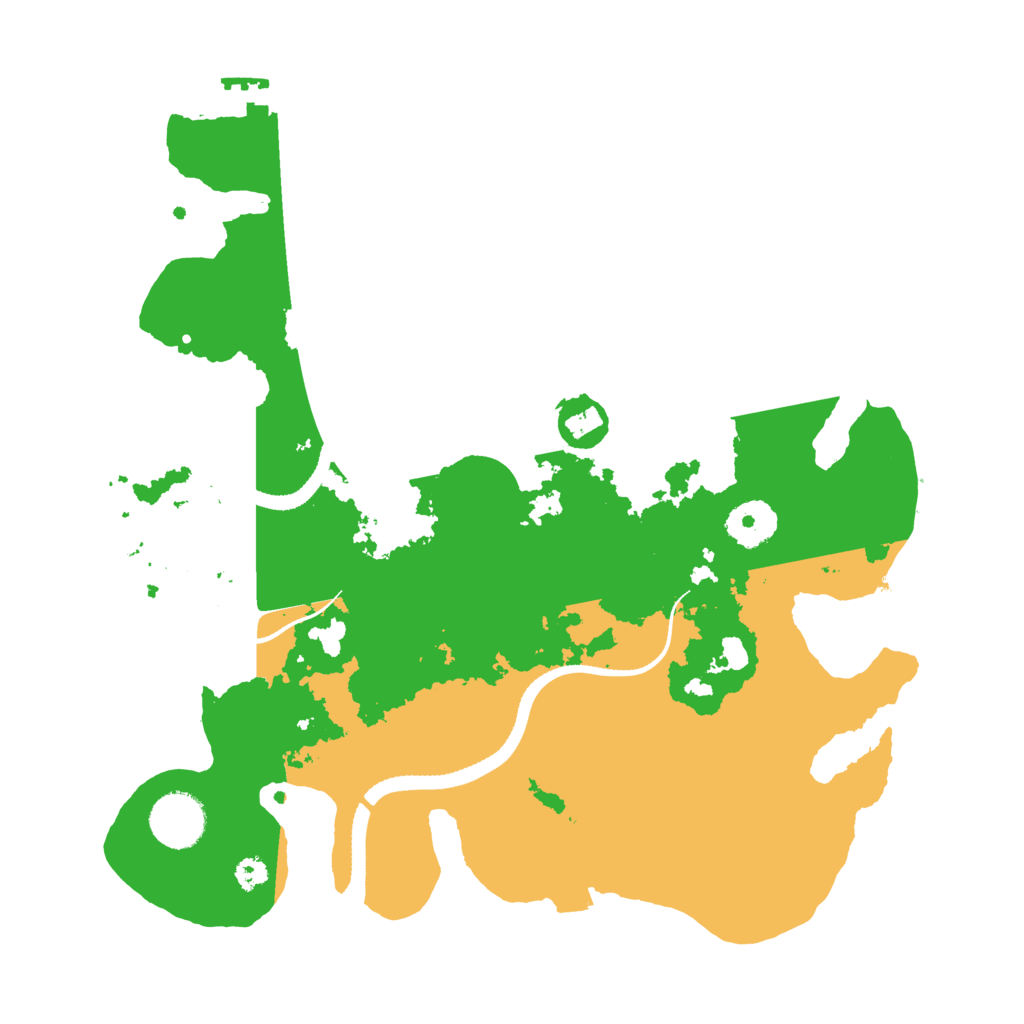 Biome Rust Map: Procedural Map, Size: 3250, Seed: 1750360809