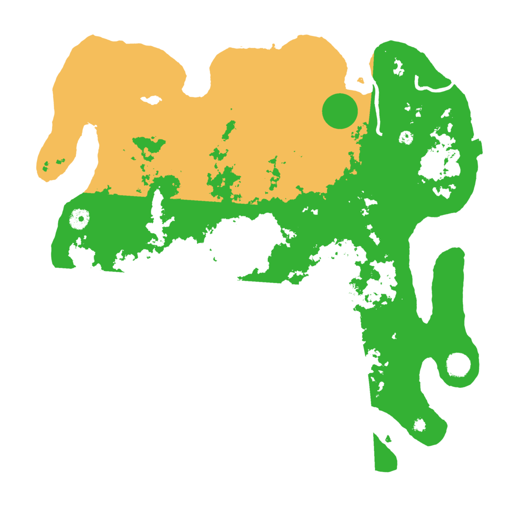 Biome Rust Map: Procedural Map, Size: 3800, Seed: 69505199