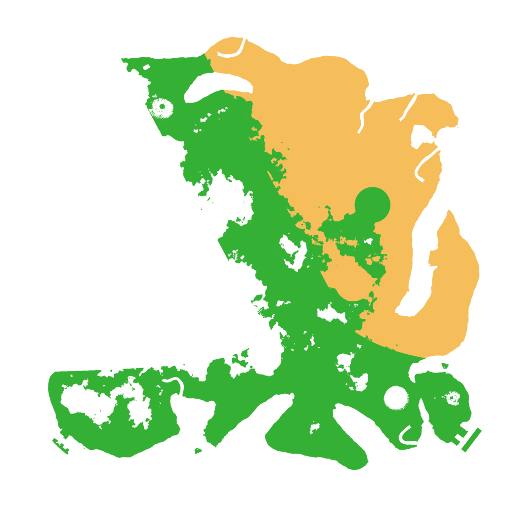 Biome Rust Map: Procedural Map, Size: 3750, Seed: 317921876