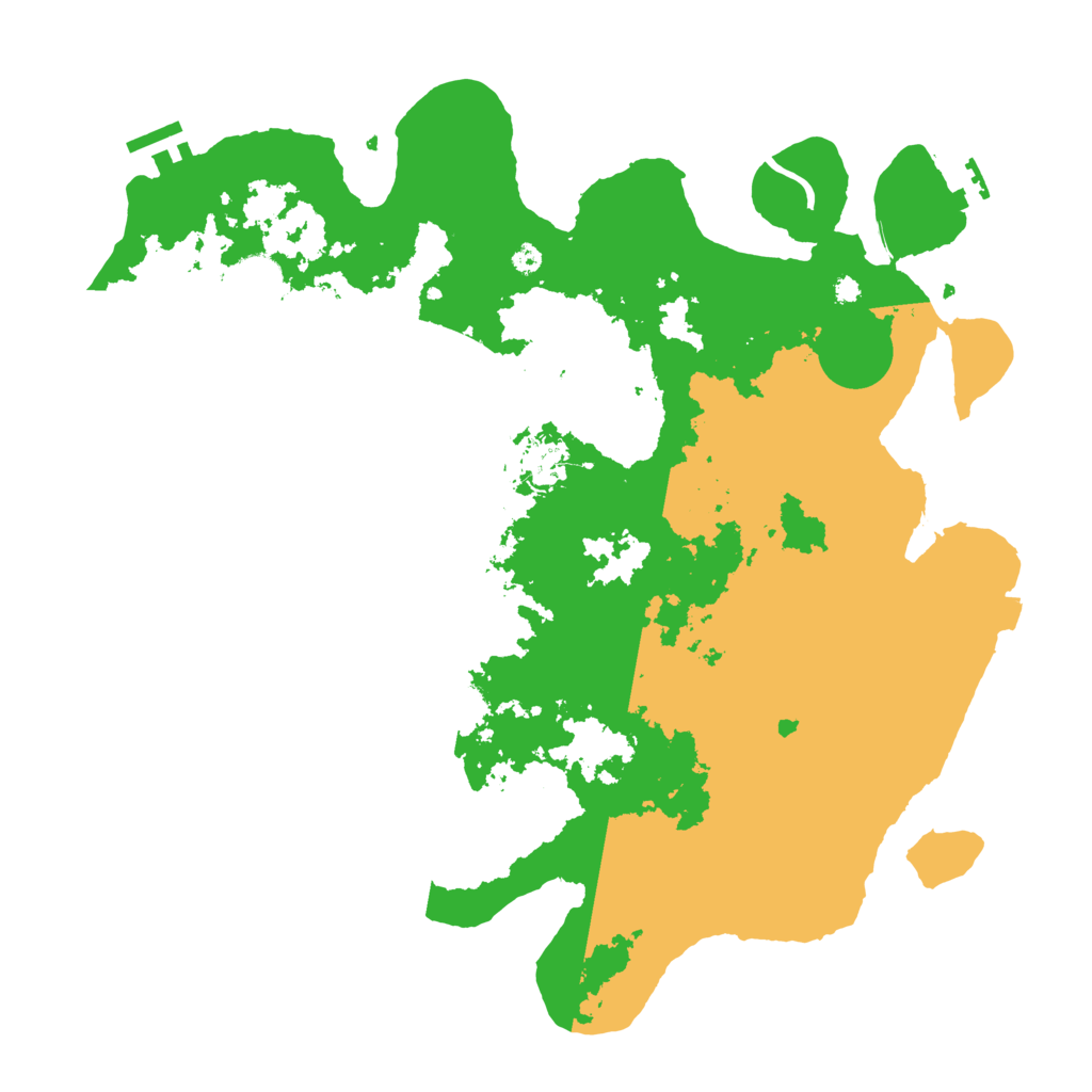 Biome Rust Map: Procedural Map, Size: 3850, Seed: 11935422