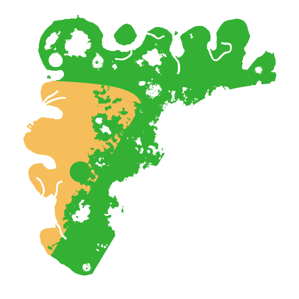 Biome Rust Map: Procedural Map, Size: 3800, Seed: 7489859