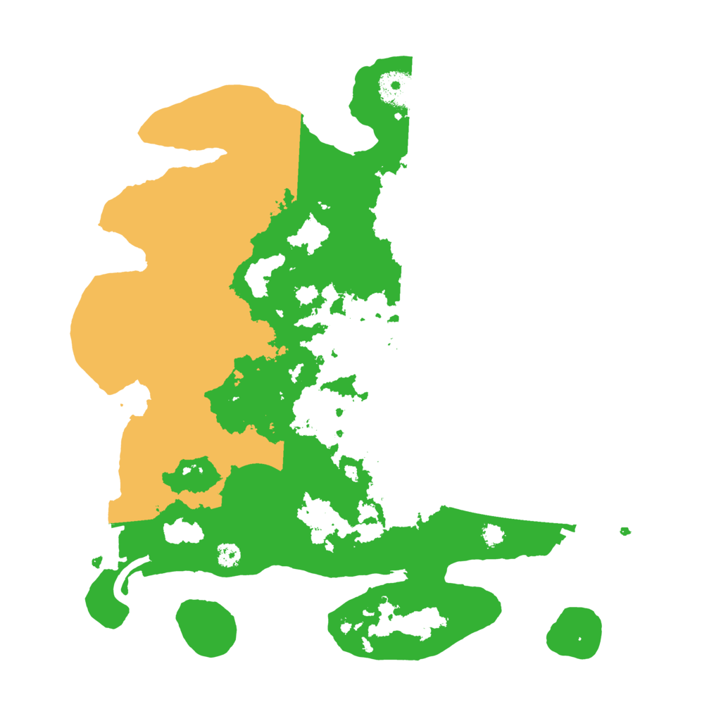 Biome Rust Map: Procedural Map, Size: 3080, Seed: 1868103957