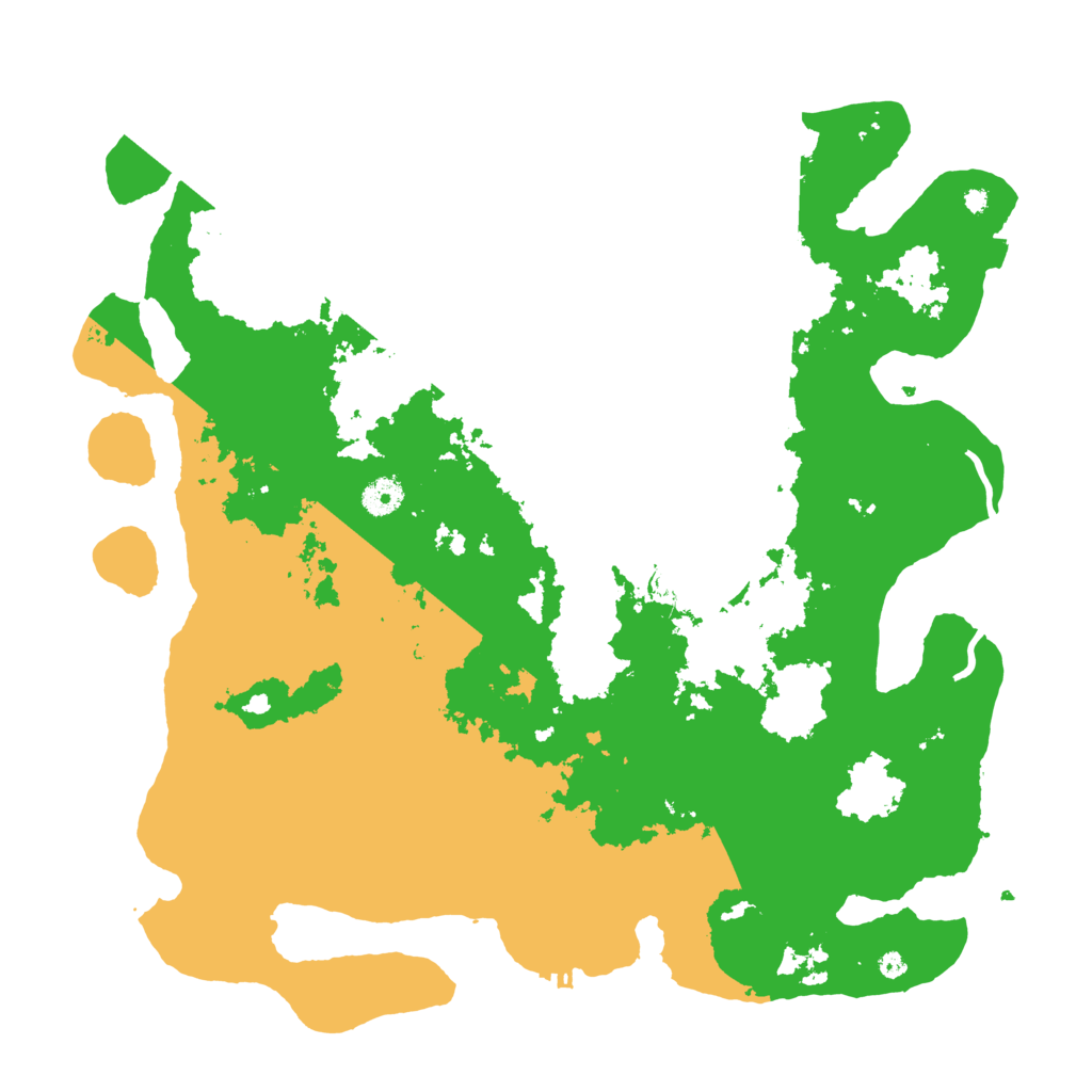Biome Rust Map: Procedural Map, Size: 4250, Seed: 77800526