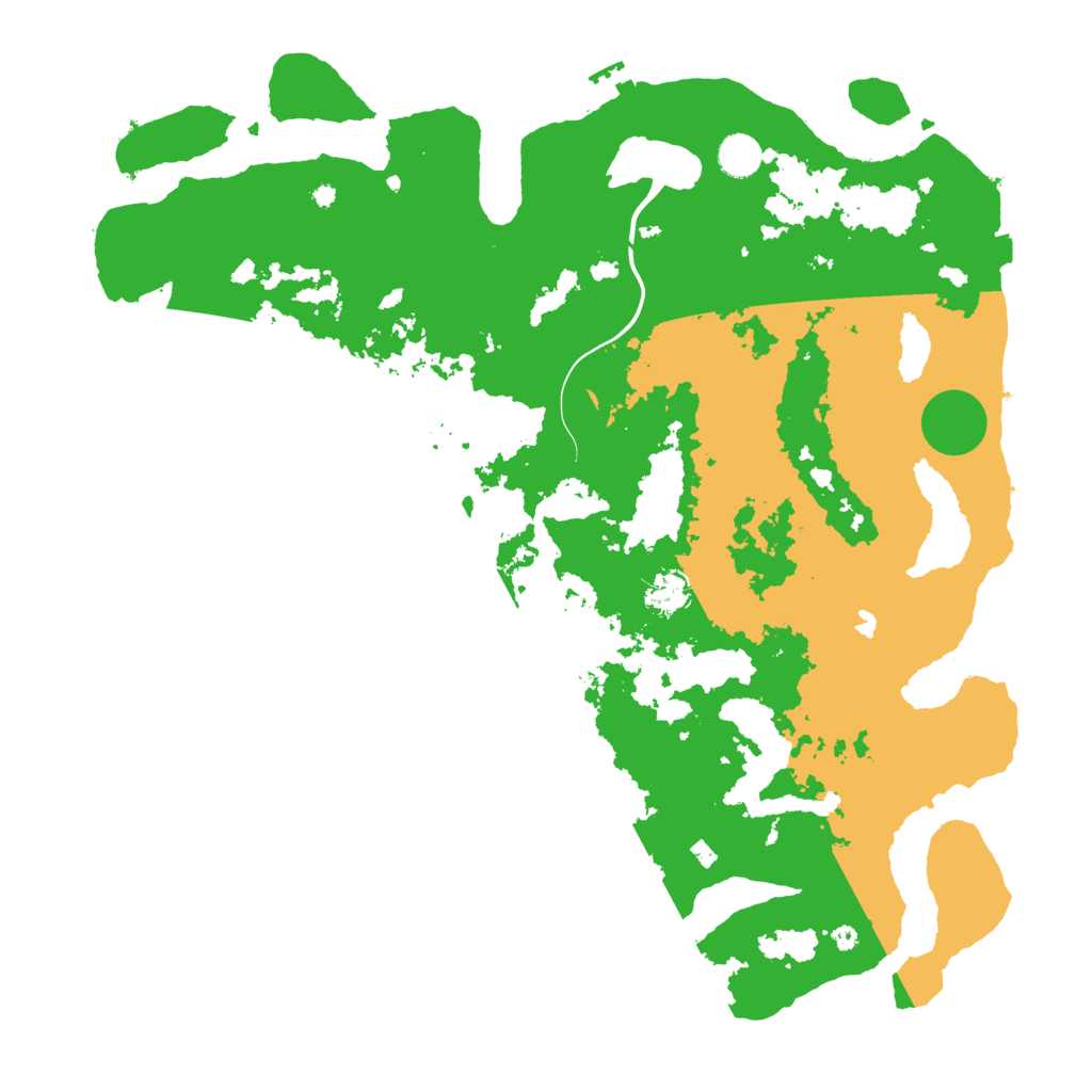 Biome Rust Map: Procedural Map, Size: 4400, Seed: 20021