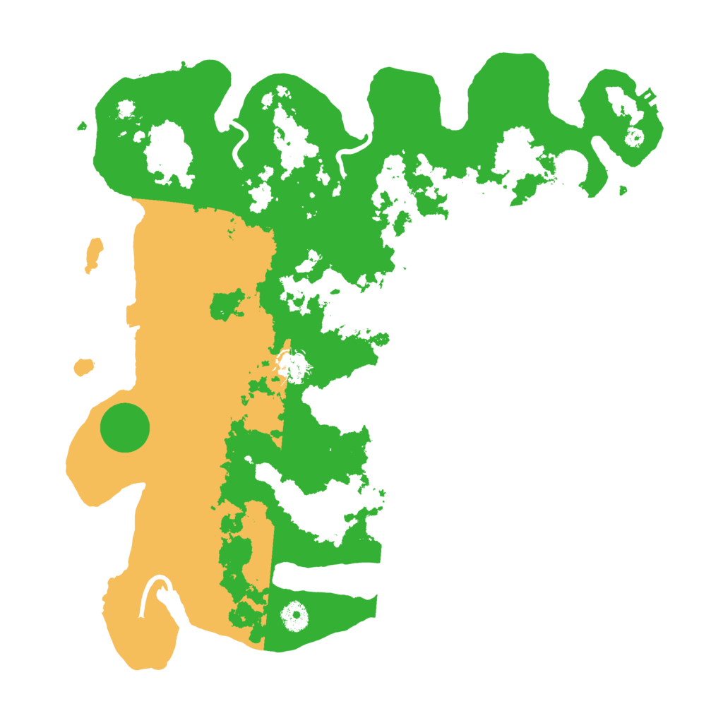 Biome Rust Map: Procedural Map, Size: 3850, Seed: 10979589