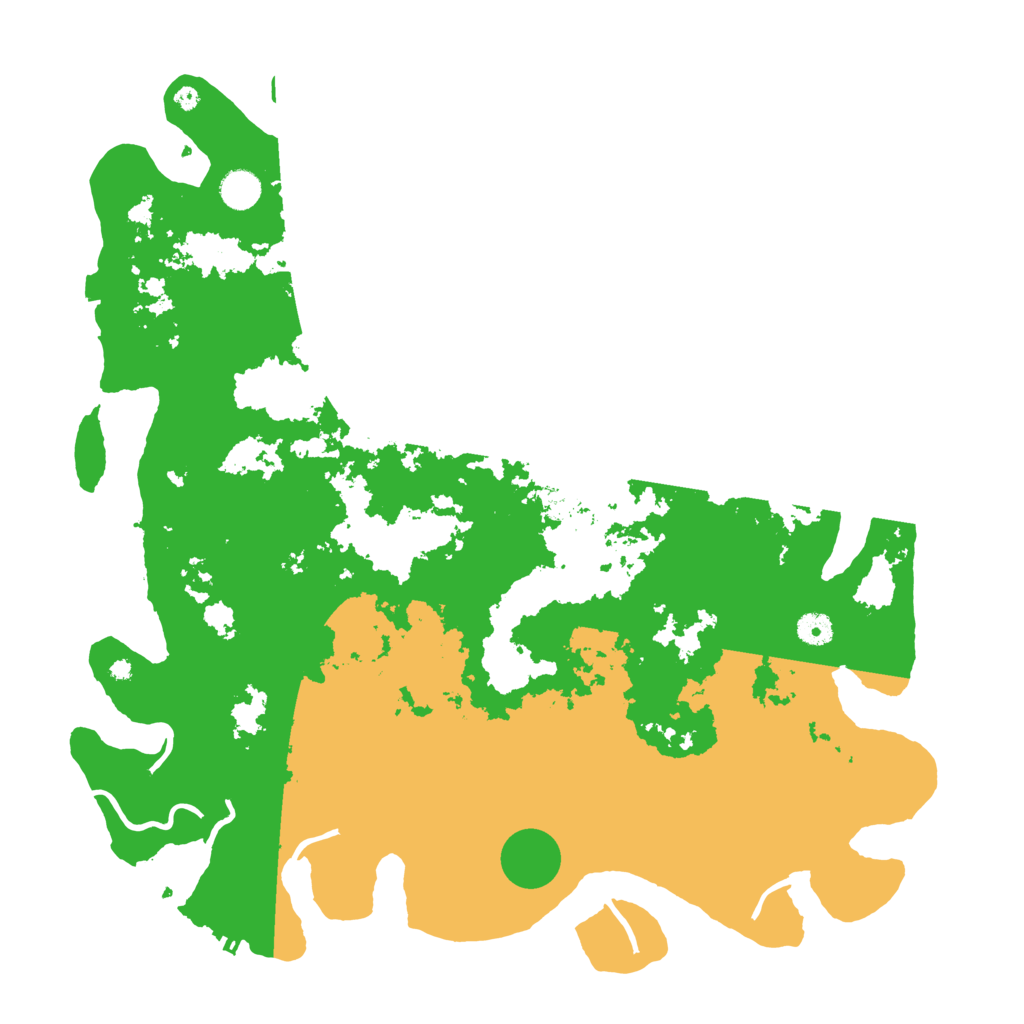 Biome Rust Map: Procedural Map, Size: 4500, Seed: 959366372