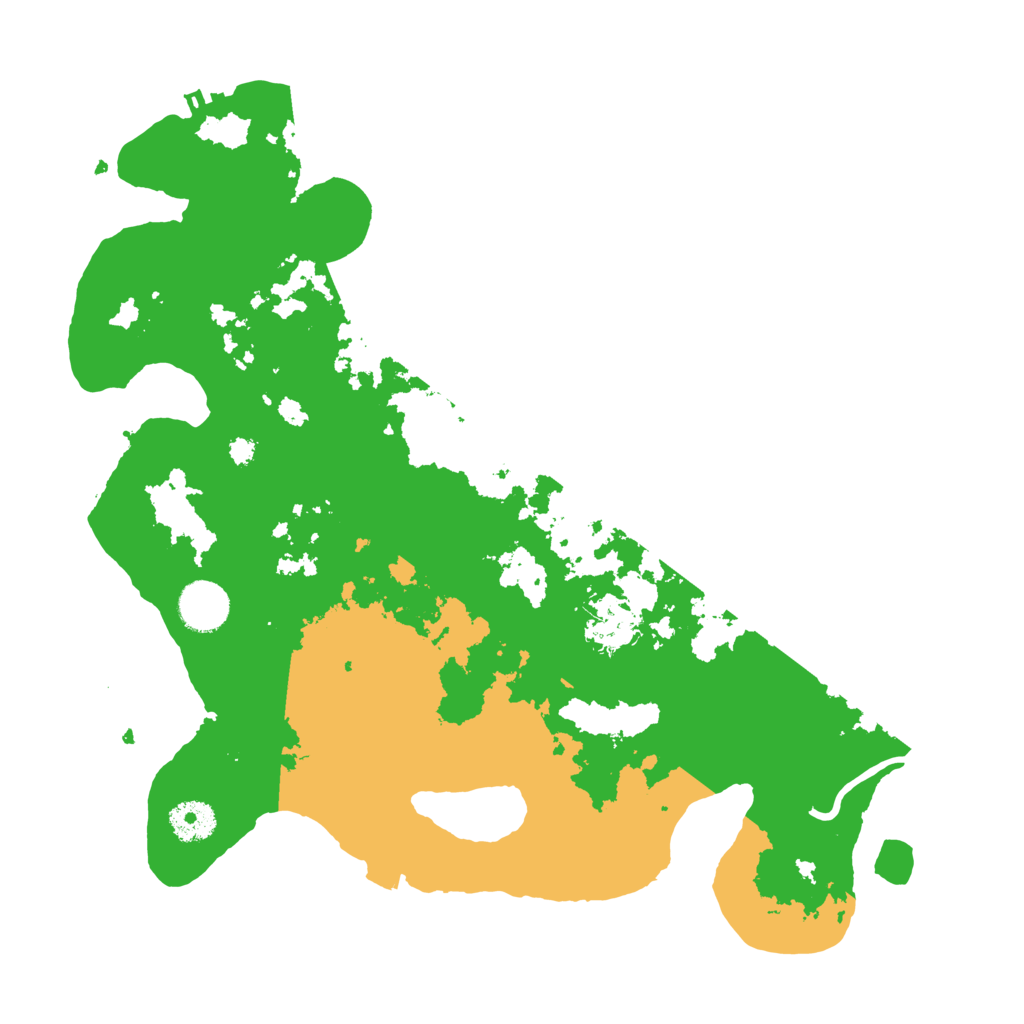 Biome Rust Map: Procedural Map, Size: 3550, Seed: 98929701