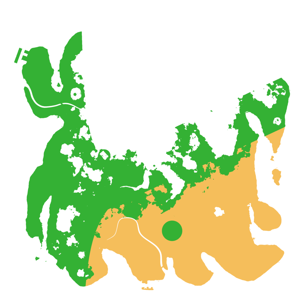 Biome Rust Map: Procedural Map, Size: 4000, Seed: 1956527033