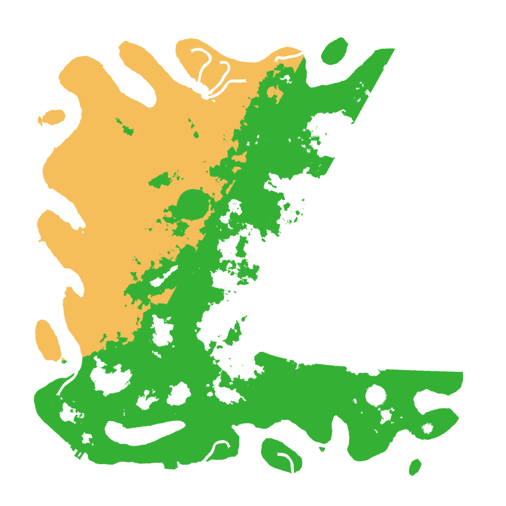 Biome Rust Map: Procedural Map, Size: 4400, Seed: 41024789