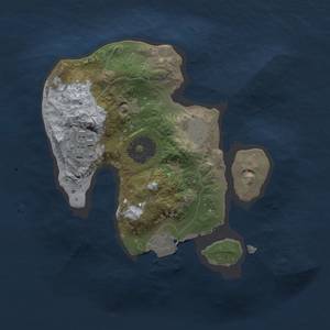 Thumbnail Rust Map: Procedural Map, Size: 1800, Seed: 315616399, 4 Monuments